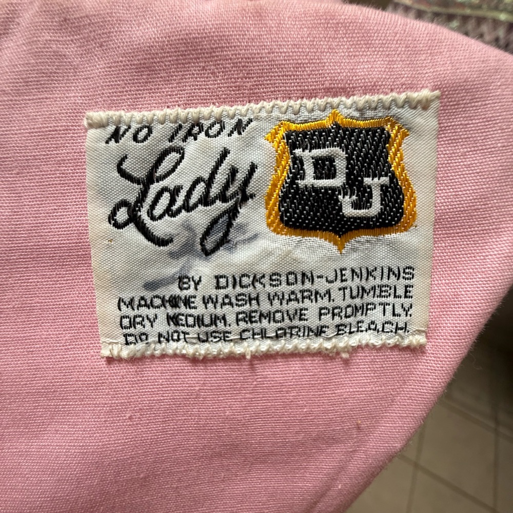 Pink No Iron Lady Shirt by Dickson-Jenkins